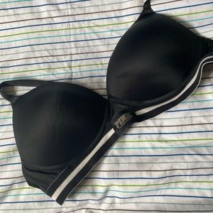 Pink bra
